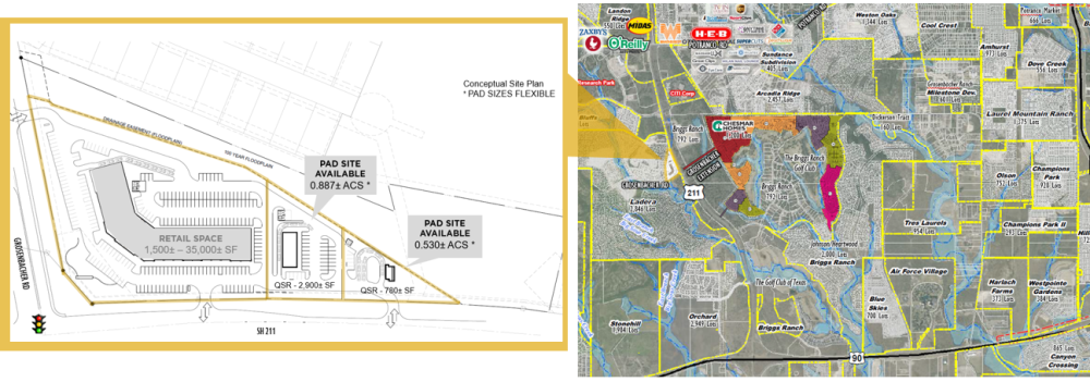 TX-211 Retail Center & Pad Sites image